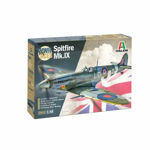[IT2843] Spitfire Mk. IX Aces - Italeri 2843 - 1/48