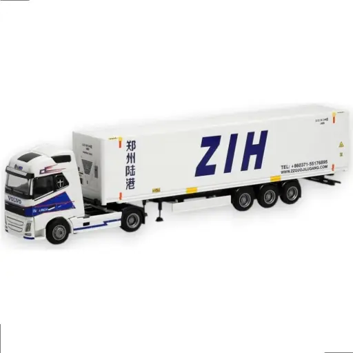 [AW75255] Camion frigorifique Oehlrich / ZIG Volvo FH12 Globetrotter XL 45 pieds - AWM 75255 - HO 1/87