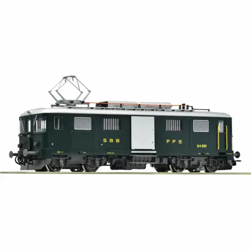 [RO7700014] Autorail électrique à bagages De 4/4 1669, CFF - Roco 7700014 - HO 1/87 - SBB - Ep IV - Analogique - 2R