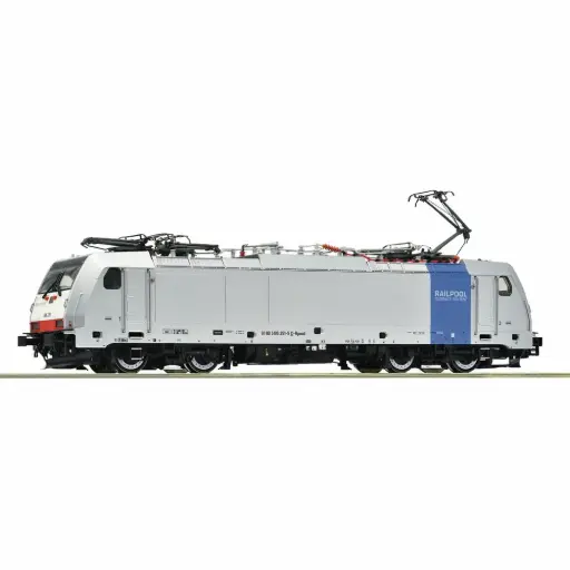 [RO7510161] Locomotive électrique 186 251-5, Railpool - Roco 7510161 - HO 1/87 - Privée - Ep VI - Digital sound - 2R