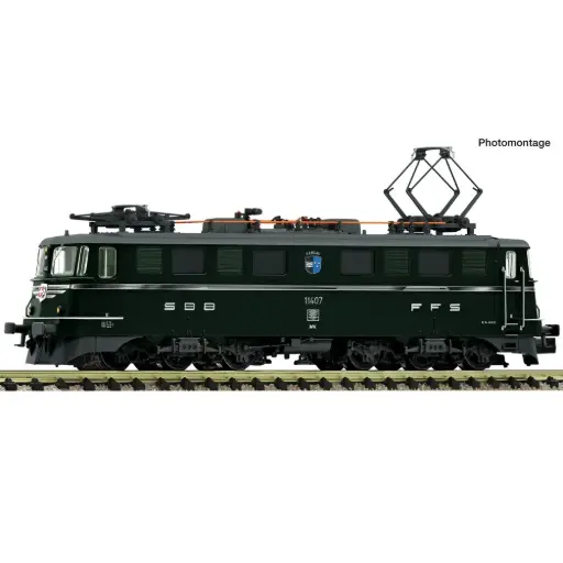 [FL7570037] Locomotive électrique Ae 6/6 11407 - Fleischmann 7570037 - N 1/160 - SBB - Ep V - Digital sound - 2R