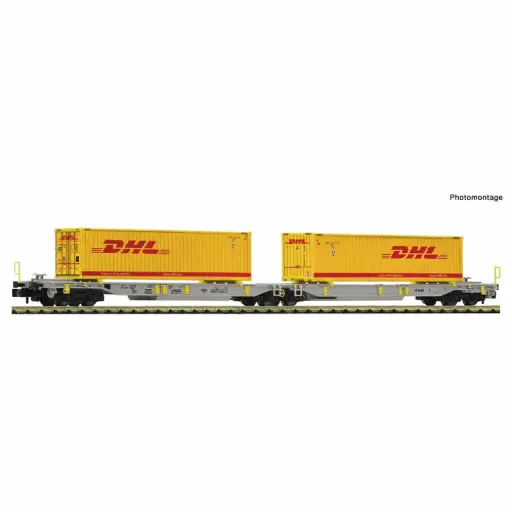 [FL6660069] Wagon articulé à double poche T2000 - Fleischmann 6660069 - N 1/160 - AAE - Ep VI - 2R