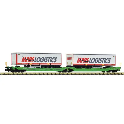 [FL6660102] Wagon porte-remorques Sdggmrss T3000e - Fleischmann 6660102 - N 1/160 - CFL - Ep VI - 2R
