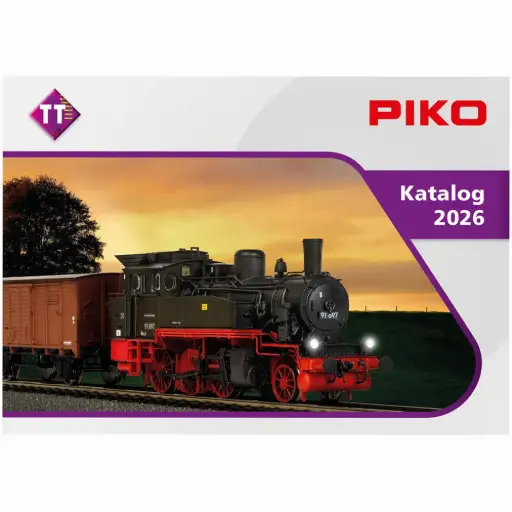 [P99426D] Catalogue Piko 2026 TT 1/120 Allemand - Piko P99426D