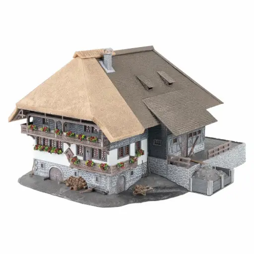 [FA130013] Modèle anniversaire Ferme de la Forêt-Noire avec 2 figurines - Faller 130013 - HO 1/87