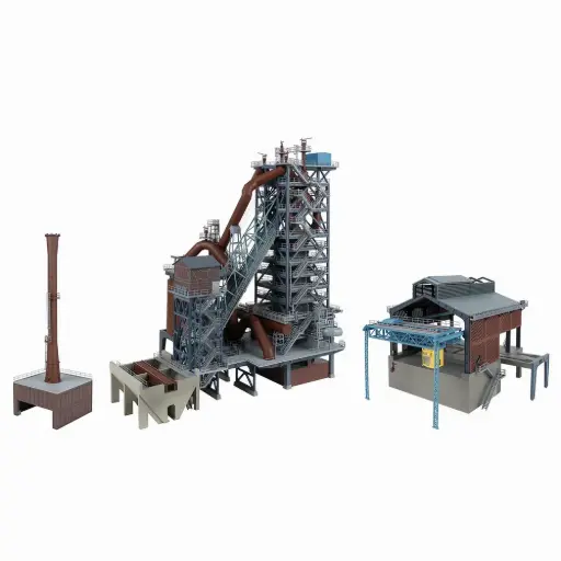 [FA130026] Haut fourneau avec hall de coulée - Faller 130026 - HO 1/87