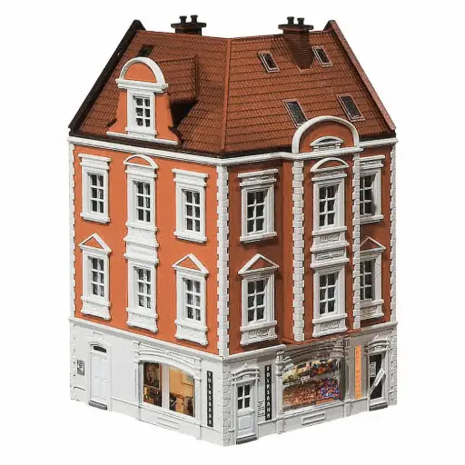 [FA130907] Maison d’angle urbaine 73 rue Goethe - Faller 130907 - HO 1/87