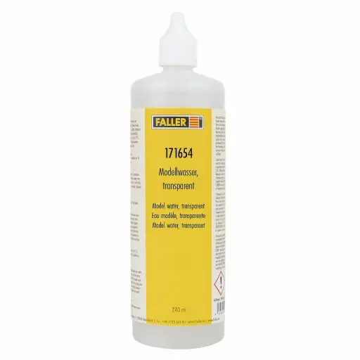 [FA171654] Eau modèle, transparente - Faller 171654 - 240 ml