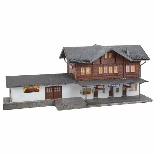 [FA191730] Gare de St. Niklaus - Faller 191730 - HO 1/87