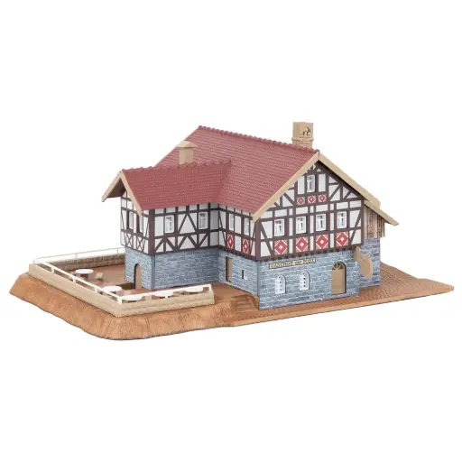 [FA232138] Auberge Zur Post avec jardin de bière - Faller 232138 - N 1/160 - Ep III