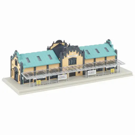 [FA282701] Gare municipale de Rathenow - Faller 282701 - Z 1/220 - Ep I