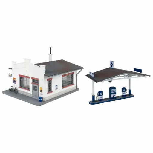 [FA330821] Station-service avec atelier Pola G - Faller 330821 - G 1/22,5