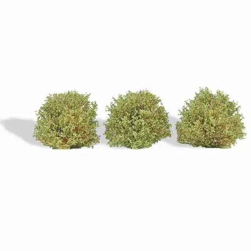 [BU3606] 3 buissons, printemps - Busch 3606 - HO 1/87