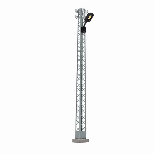 [BU4186] Mât lumineux à treillis - Busch 4186 - HO 1/87
