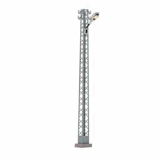 [BU4187] Mât lumineux à treillis - Busch 4187 - HO 1/87