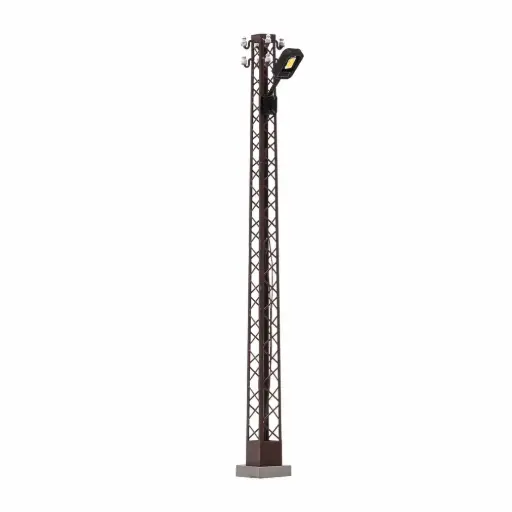 [BU8745] Lampadaire en treillis rouillé - Busch 8745 - TT 1/120