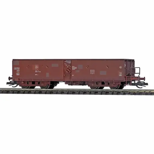 [BU31332] Wagon minéralier type FAL-zz - Busch 31332 - TT 1/120 - DR - Ep IV