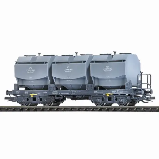 [BU33579] Wagon-trémie à chaux de la République dominicaine - Busch 33579 - TT 1/120 - DR - Ep IV