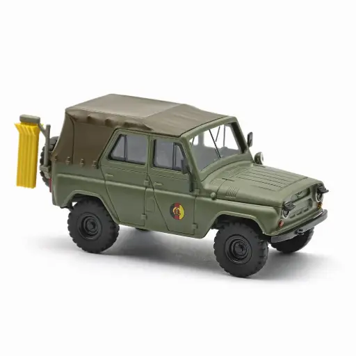 [BU52124] Véhicule UAZ 469, Service technique des missiles et des armes de l'Armée populaire du Vietnam - Busch 52124 - HO 1/87