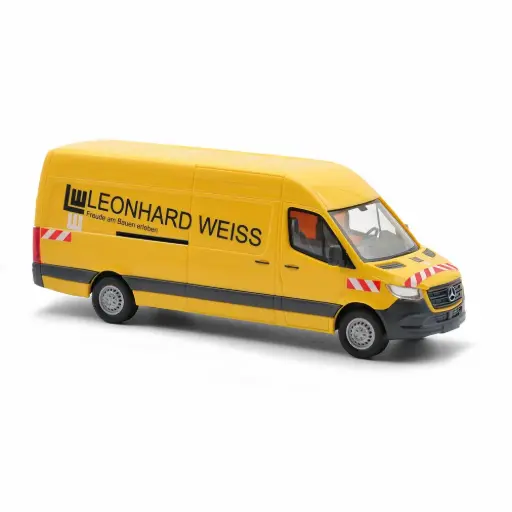 [BU52641] Fourgon Mercedes-Benz Sprinter, Leonhard Weiss - Busch 52641 - HO 1/87