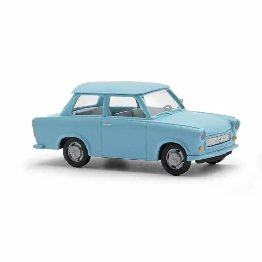 [BU53103] Trabant P601 Limousine, Bleue - Busch 53103 - HO 1/87