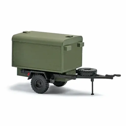 [BU53614] Remorque IFA HL 10, avec caisse - Busch 53614 - HO 1/87