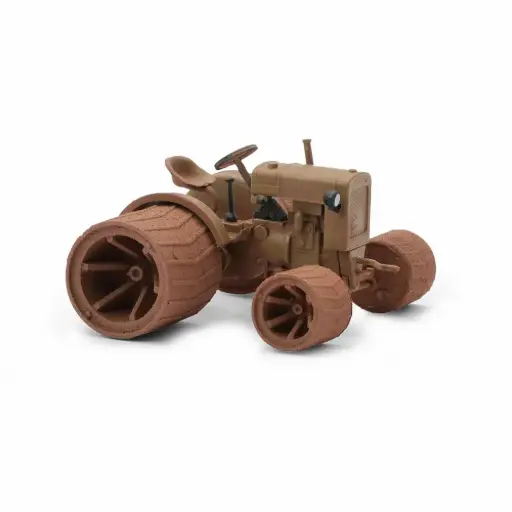 [BU54106] Tracteur Deutz F1M 414 avec roues en acier - Busch 54106 - HO 1/87