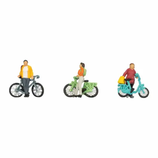 [NO45896] 3 cyclistes - Noch 45896 - TT 1/120