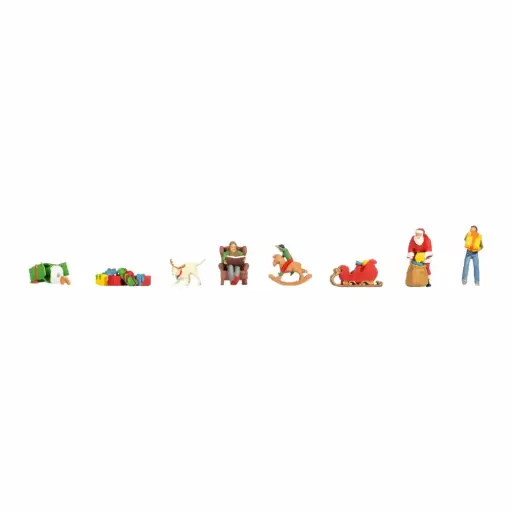[NO16291] Univers des figurines sur le thème de Noël - Noch 16291 - HO 1/87