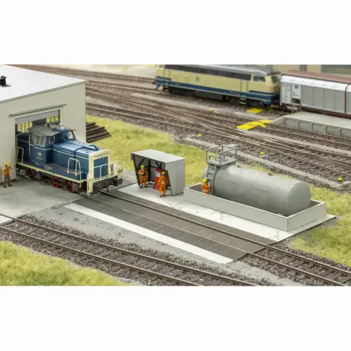 [NO66259] Station-service diesel - Noch 66259 - HO 1/87