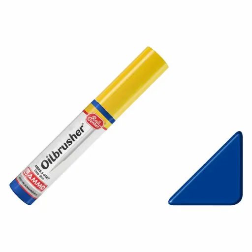 [AM4602607] Pinceau à huile bleu foncé - Ammo 4602607