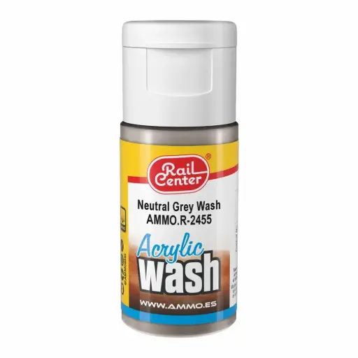 [AM4602455] Lavis acrylique gris - Ammo 4602455