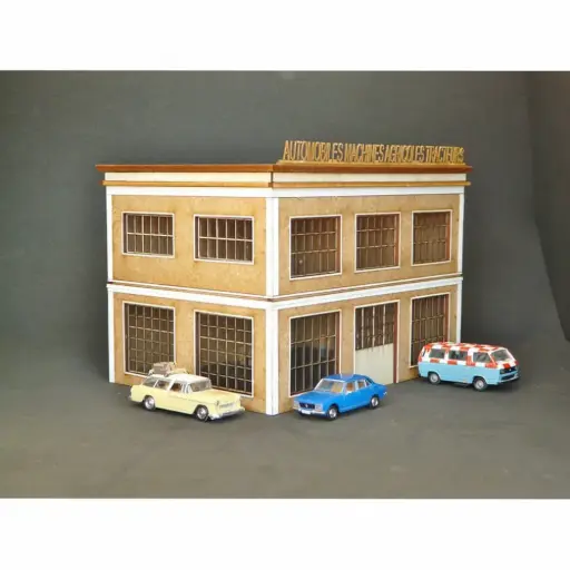 [BM106009] Atelier & Garage - Bois Modélisme 106009 - HO 1/87