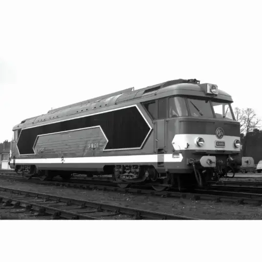 [REBB69001-IIIS] Locomotive diesel BB 69001, dépôt de Chalindrey - Ree Modèles BB69001IIIS - HO 1/87 - SNCF - Ep III - Digital sound fumigène - 2R