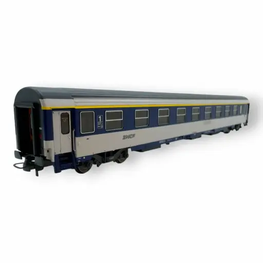 [REJM038] Voiture couchette Corail VU A9c9x bleu TEN et blanc, logo nouille - Ree Modèles JM038 - HO 1/87 - SNCF - Ep IV-V - 2R