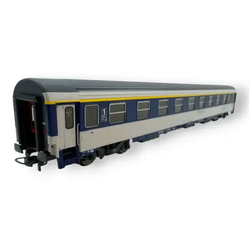 [REJM042] Voiture couchette Corail VU A9c9x bleu TEN et blanc, logo casquette - Ree Modèles JM042 - HO 1/87 - SNCF - Ep V-VI - 2R