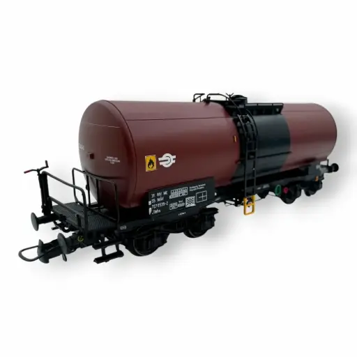 [AL727002] Wagon citerne Uahs marron - Albert Modell 727002 - HO 1/87 - MÁV - Ep IV - 2R