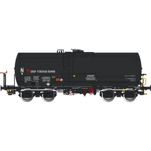 [AL798005] Wagon citerne Zaes noir - Albert Modell 798005 - HO 1/87 - RO-GFR - Ep VI - 2R 