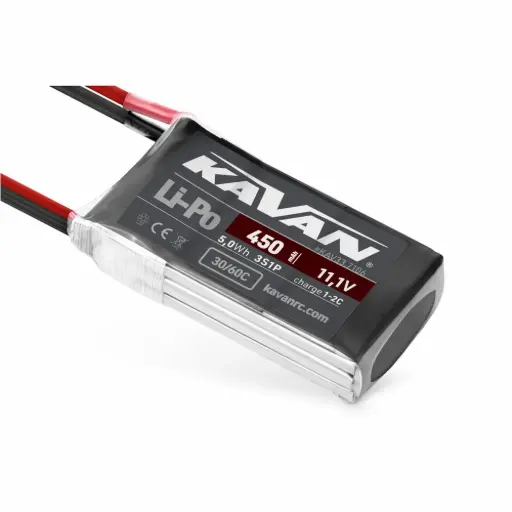 [KAV33.7106] Batterie LiPo 11,1 V 450 mAh 30/60C - Kavan KAV33.7106