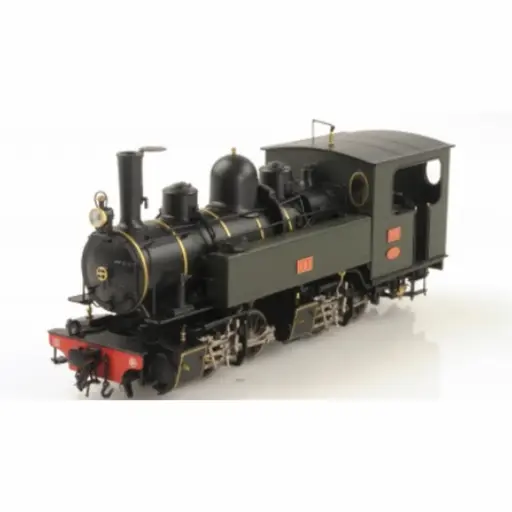 [HOM205.1S] Locomotive à vapeur POC Mallet 020-020 n° 101, vert, préservée Voies Ferrées du Velay - Lematec HOM205.1S - HOm 1/87 - PO - Ep I - Digital sound - 2R