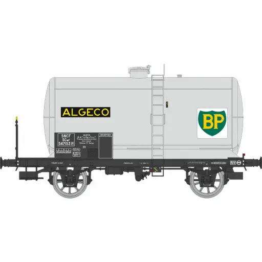 [REWB982] Wagon citerne Fauvet-Girel ALGECO-BP - Ree Modèles WB982 - HO 1/87 - SNCF - Ep III - 2R