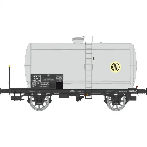 [REWB985] Wagon citerne Fauvet-Girel CEWI - Ree Modèles WB985 - HO 1/87 - SNCF - Ep III - 2R
