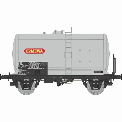[REWB1004] Wagon citerne Fauvet-Girel ERMEWA - Ree Modèles WB1004 - HO 1/87 - SNCF - Ep V-VI - 2R