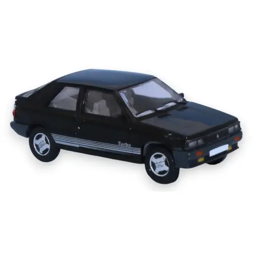 [SA7706] Renault 11 Turbo, 3 portes phase 1, noire, 1984 (PCX871151) - Sai 7706 - HO 1/87