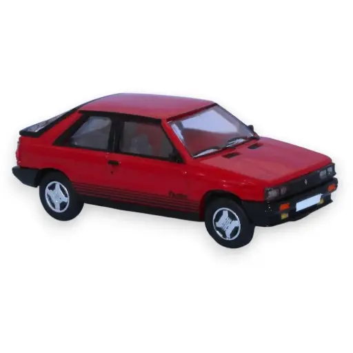 [SA7707] Renault 11 Turbo, 3 portes phase 1, rouge vif, 1984 (PCX870753) - Sai 7707 - HO 1/87