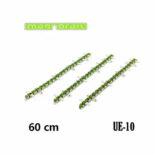 [MAUE-10] Extension de 60 cm pour circuit Magnorail de 3e génération - Magnorail MAUE-10 - HO 1/87
