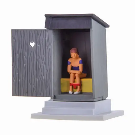 [VI1500] Toilettes extérieures animées - Viessmann 1500 - HO 1/87