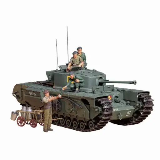 [TA35210] Char d'infanterie britannique Mk.IV Churchill Mk.VII - Tamiya 35210 - 1/35