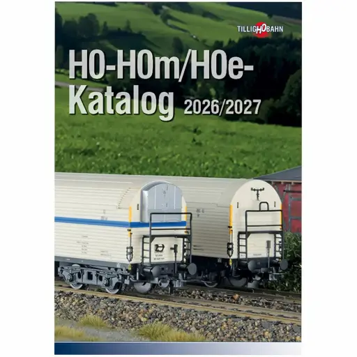 [TI09584] Catalogue Tillig Bahn 2026/2027 HO/HOm/HOe - Tillig Bahn 09584
