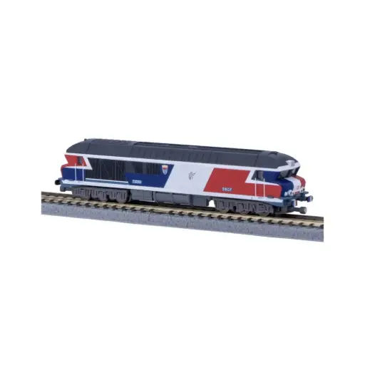 [AZL02-BLBD] Locomotive CC72030 tricolore "bicentenaire" - Azar Models L02-BLBD - Z 1/220 - SNCF - Ep IV - Digital - 2R
